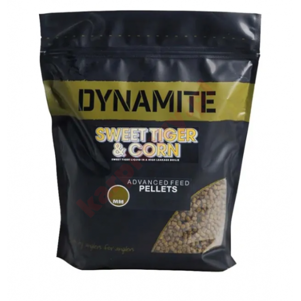 Pellet Dynamite Baits Sweet Tiger & Corn Pellets 2mm 900g