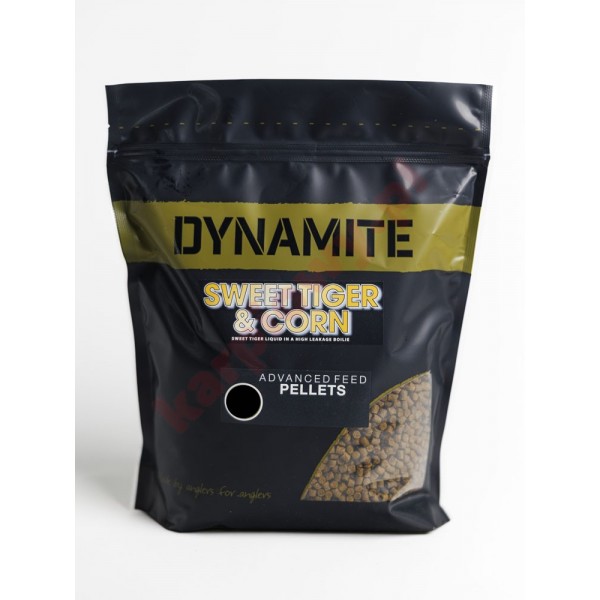 Pellet Dynamite Baits Sweet Tiger & Corn Pellets 8mm 900g