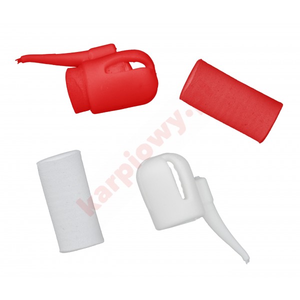 ZESTAW - ZIG ALIGNER SET - CZERWONY/BIAŁY - op.4szt