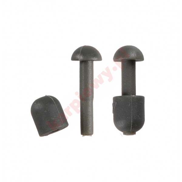 KORALIK - HELI CHOD BEAD - DARK GREEN - op.10szt