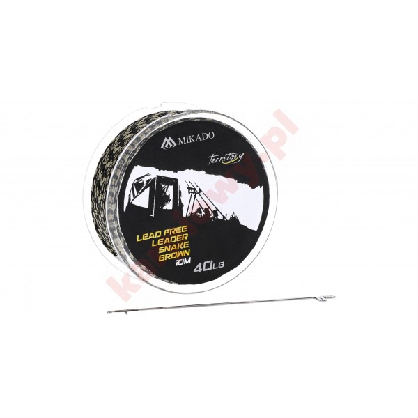 Plecionka Przyponowa Lead Free Leader 40lbs/10m Ciemny Camo