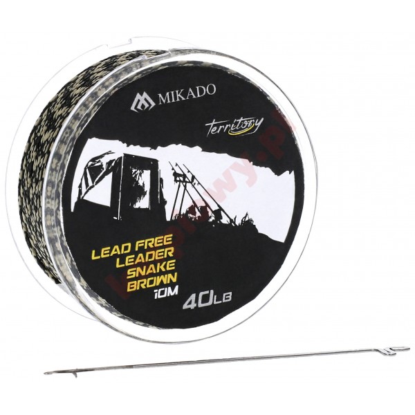 Plecionka Przyponowa Lead Free Leader 40lbs/10m jasny Camo