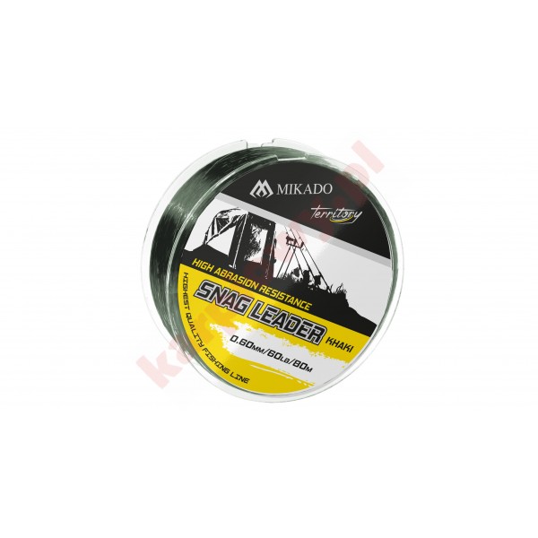 Przypon Strzałowy Snag Leader FC Khaki 60lbs 0.60mm 80m