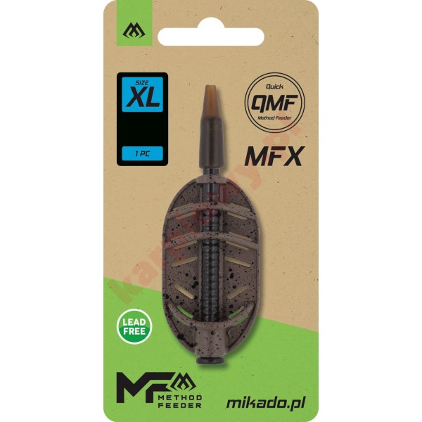 KOSZYCZEK - METHOD FEEDER MFX - Q.M.F. rozm. XL - 60g - op.1szt.