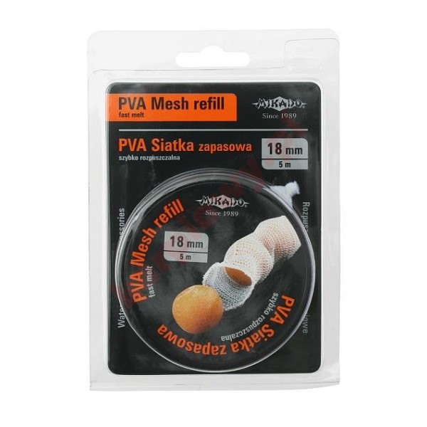 PVA Siatka Zapasowa 18mm/5m Bardzo Wolno Rozpuszczalna 