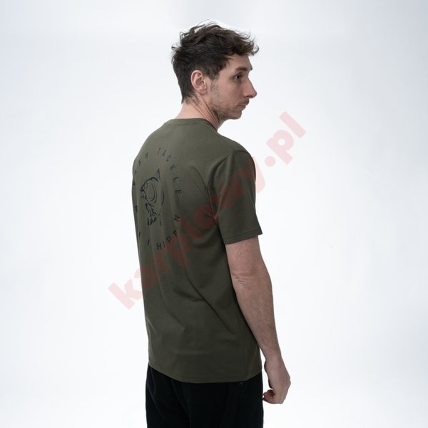 Koszulka Make It Happen Carp Logo T Shirt Green roz. XXXL