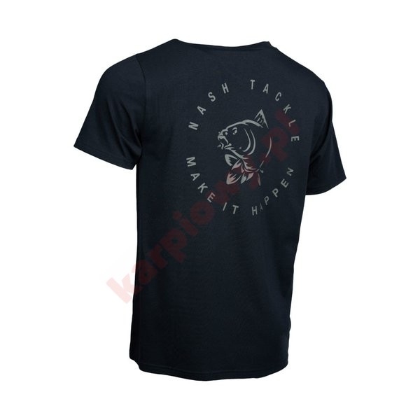 Koszulka Make It Happen Carp Logo T Shirt Black roz. XXXL