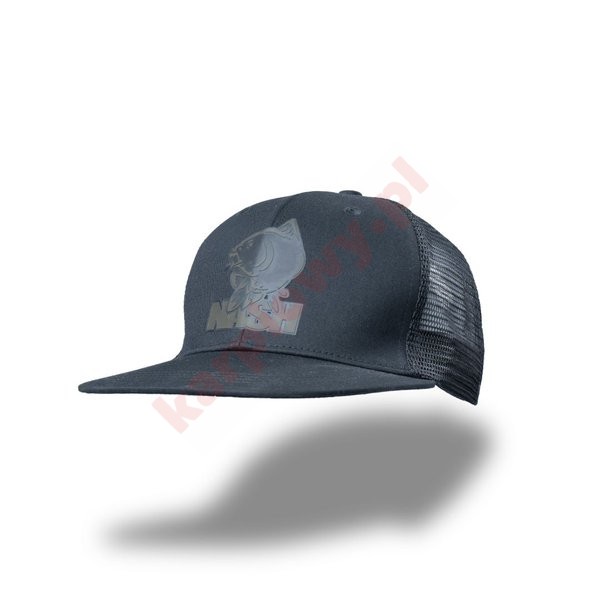Make It Happen Big Fish Trucker Cap Black