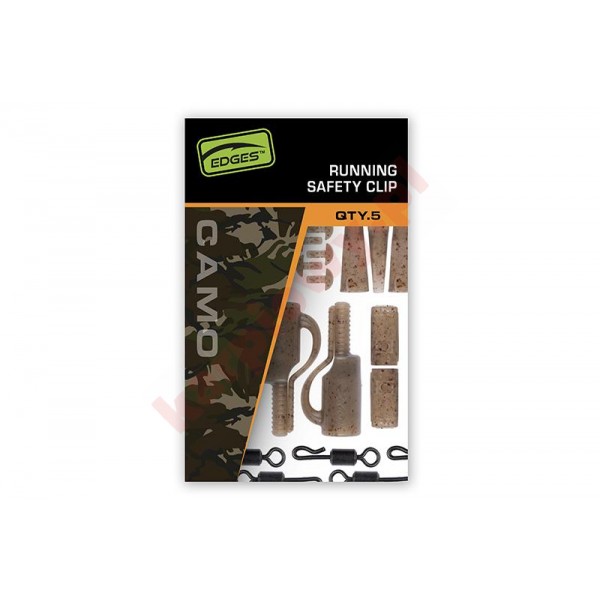  Camo Running Safety Clip Kit 5szt. zestaw