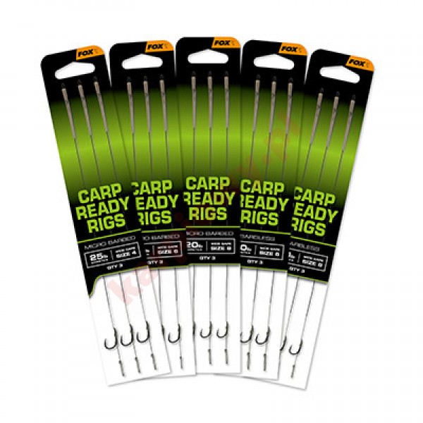 Gotowe Przypony Carp Ready Rigs x3 Wide Gape size 4 25lb