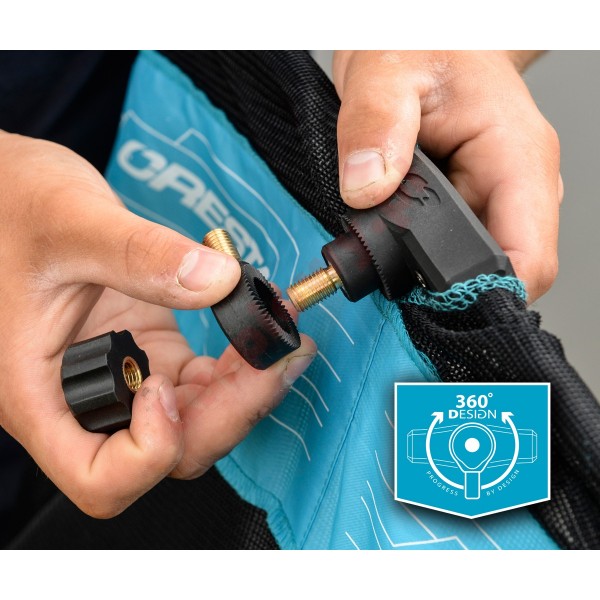 Siatka Cresta Soft Carp Keepnet 360 ° 4m