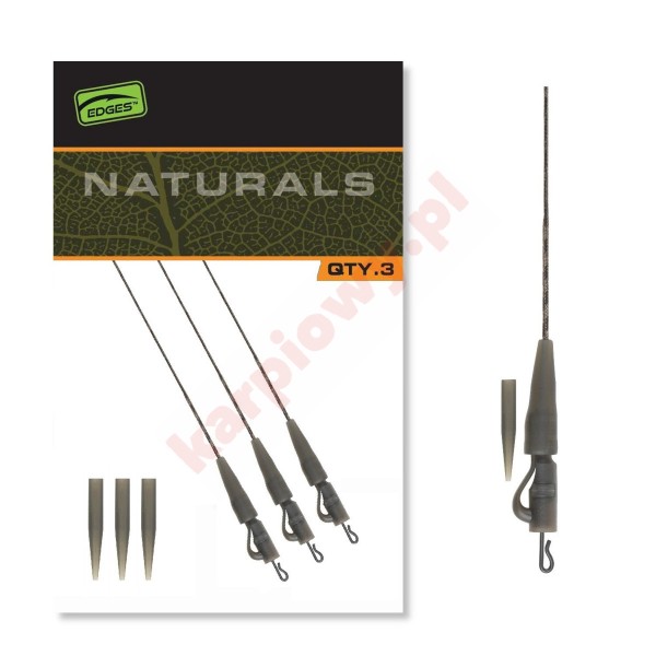 Naturals Leadcore Lead Clip Leaders - 50LB