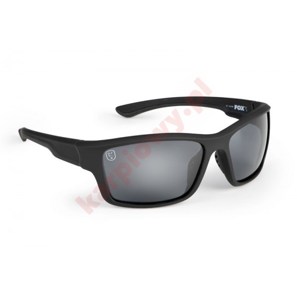 Okulary - Avius Wraps - matt black frame / grey lens