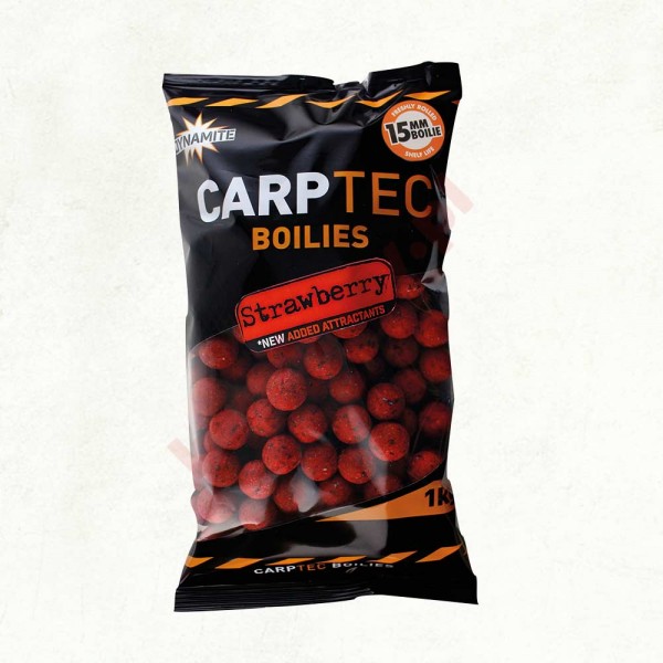 Kulki Carptec Strawberry 15mm 2kg