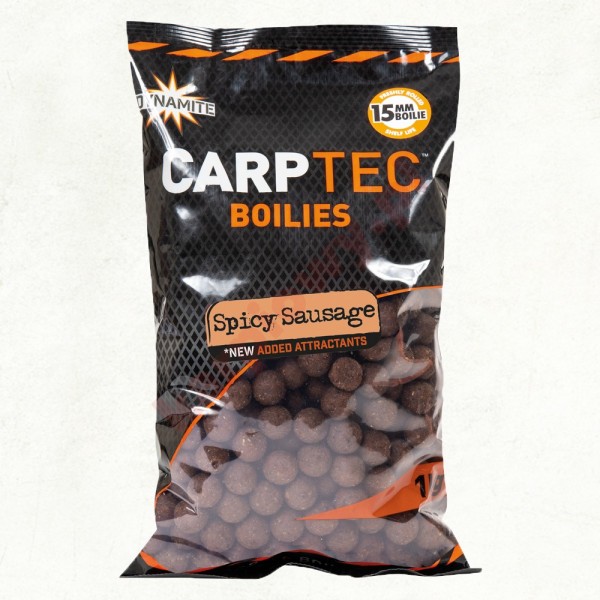 Kulki Carptec Spicy & Sausage 15mm 2kg