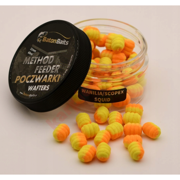 Wafters poczwarka Baton Baits 11mm 60ml Wanilia  Scopex Squid 