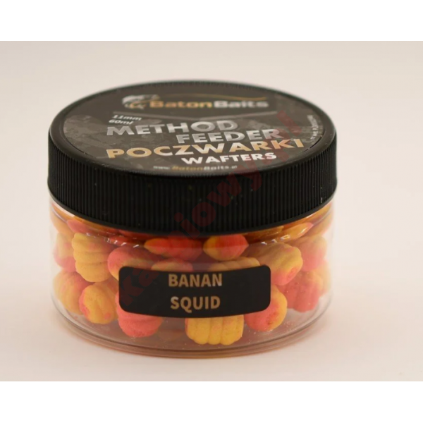 Wafters poczwarka Baton Baits 11mm 60ml Banan Squid