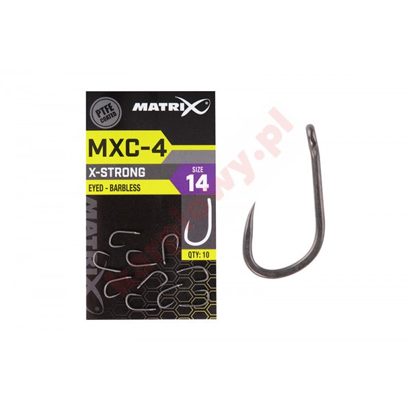 Haczyki MXC-4 barbless size 10