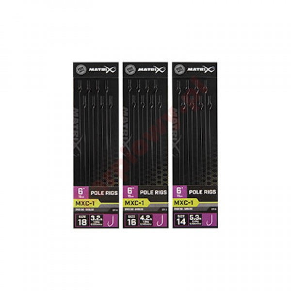 MXC-1 Pole Rigs 15cm- 14 – 0.16 (5.3lb / 2.4 kg)