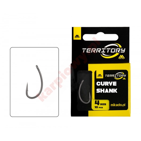 HACZYK - TERRITORY - CURVE SHANK - nr 6 - op.10szt.