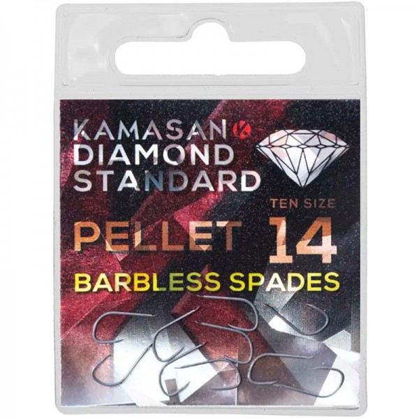 Haczyki Kamasan Pellet Barbless - 14