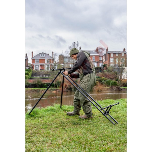 Tripod Korum Deluxe River Tripod 3 Rod Wide 
