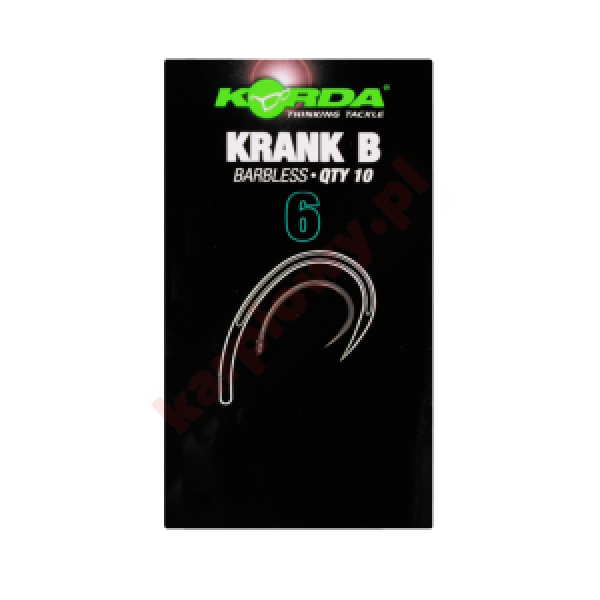 Haczyki krank barbless size 04