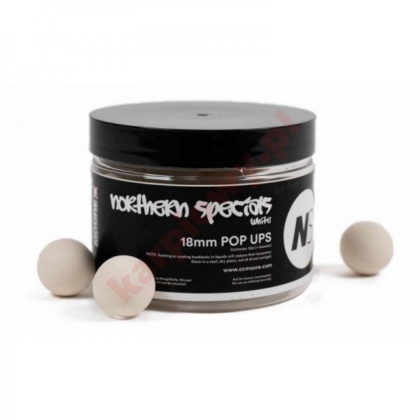 Kulki Pop Up NS1 White 18mm