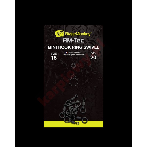 Krętlik Mini Hook Ring Swivel 18