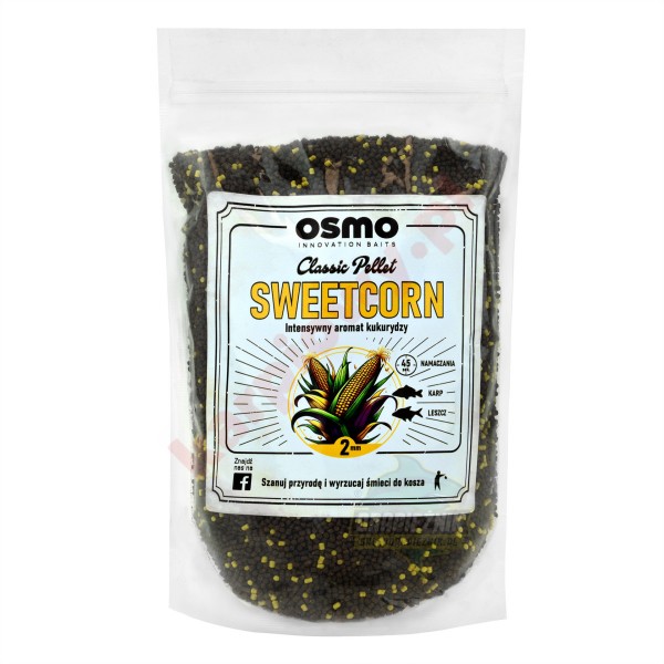 Pellet Osmo 800g - CLASSIC Sweetcorn 2mm