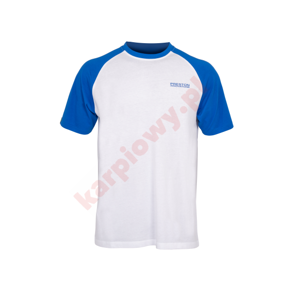 Koszulka Lightweight White Raglan T-Shirt  Medium