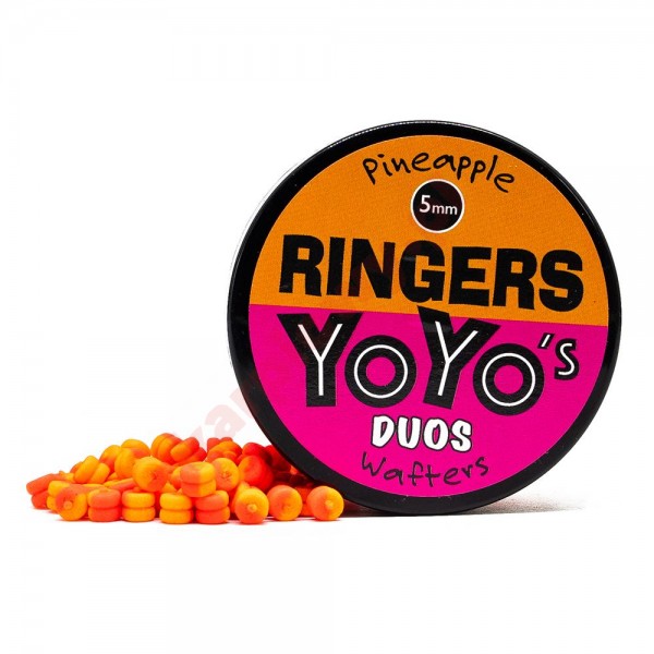 Wafters YoYo Duos Orange Pink 5mm