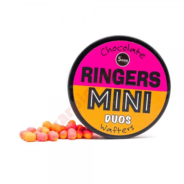 Mini Wafters Duos Orange Pink 5mm