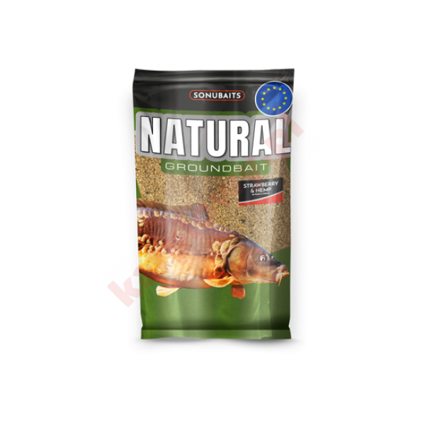 Zanęta Natural Stawberry & Hemp 1kg