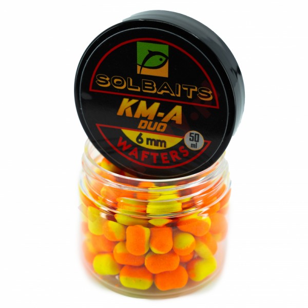 Wafters KMA 6mm Duo Orange Yelllow 