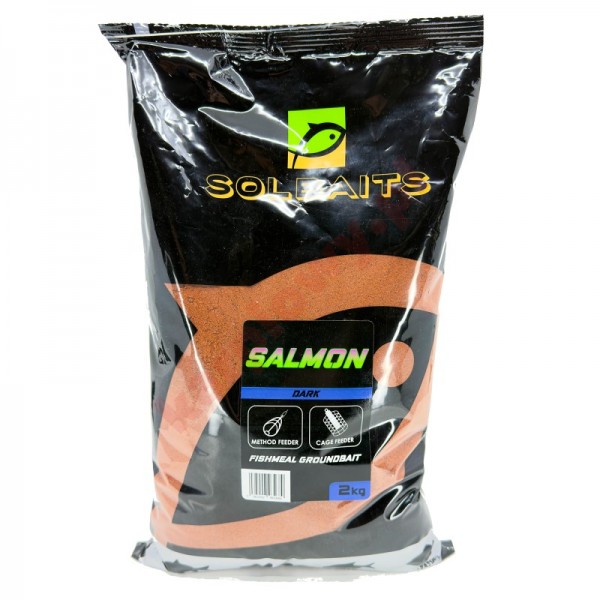 Zanęta Solbaits Salmon Dark 2kg