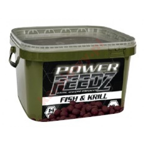 Kulki POWER FEEDZ FISH&KRILL 14mm 1,8kg