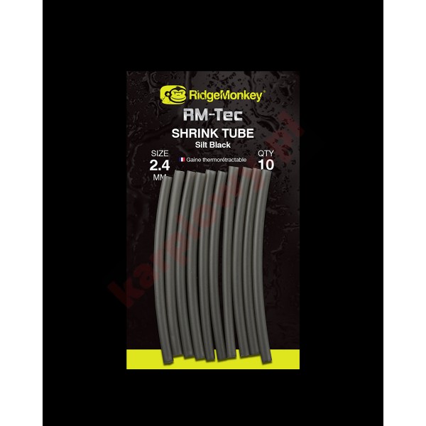 Shrink Tube Silk Black 2.4mm