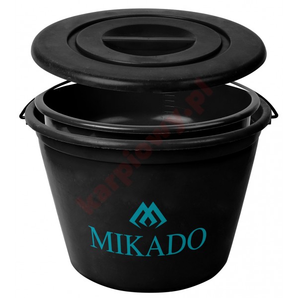 WIADRO - MIKADO - poj. 25l - MISKA I POKRYWKA - op.1kpl.