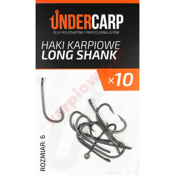 Haczyki long shank rozmiar 6