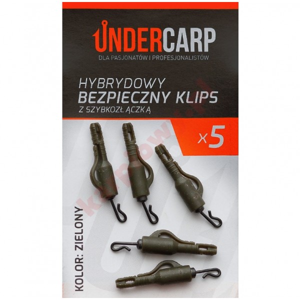 Hybrydowy bezpieczny klips z szybkozłączką
