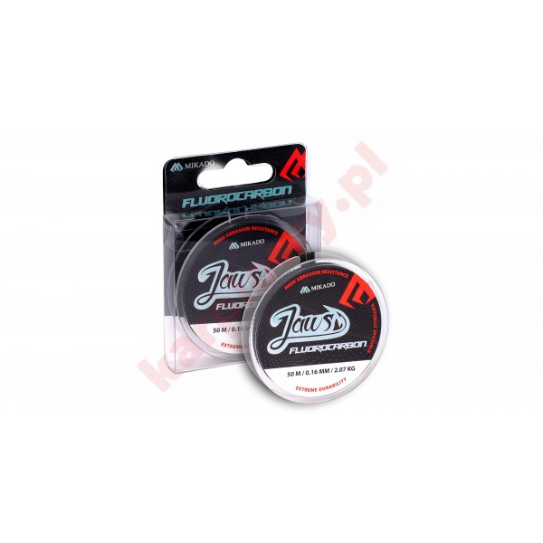 ŻYŁKA - FLUOROCARBON JAWS 0.25mm/5.08kg/50m
