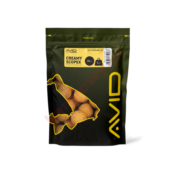 Kulki  Creamy Scopex Boilies 20mm  1kg