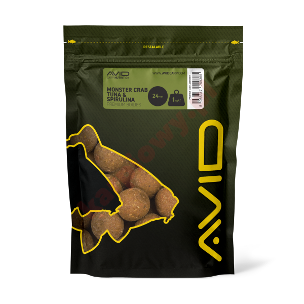 Kulki Monster Crab-Tuna & Spirulina Boilies 24mm 1 kg