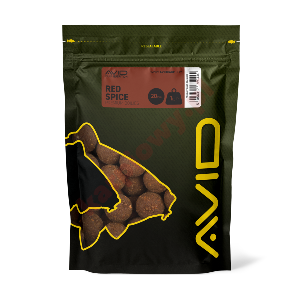 Kulki Red Spice Boilies 20mm 1 kg Belachan