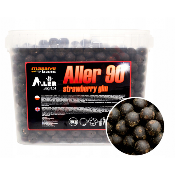 Kulki Aller 90 Strawberry 24mm 5kg