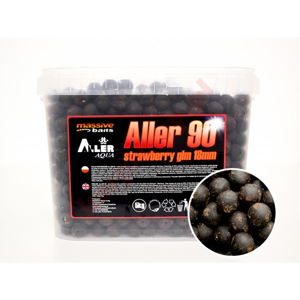 Kulki Aller 90 Strawberry GLM 18mm 5kg