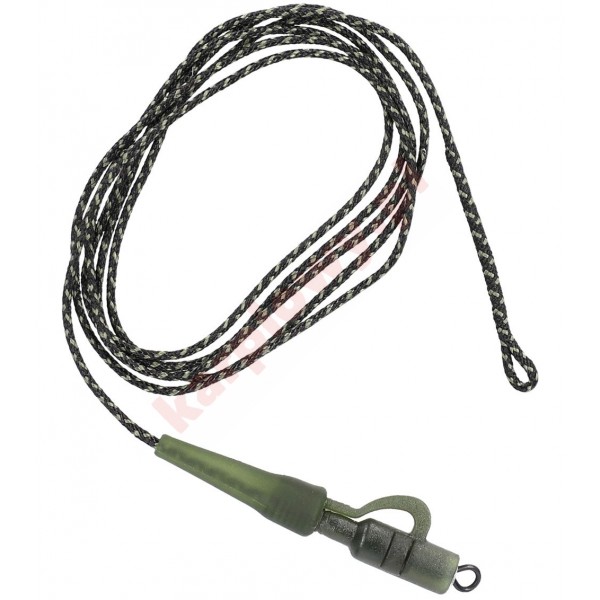 Zestaw leadcore 80cm z bezpiecznym klipsem 1 - 2szt.