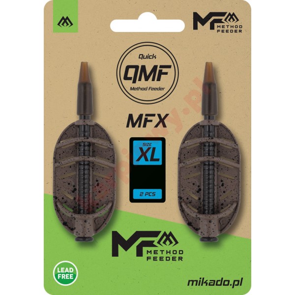 KOSZYCZEK - METHOD FEEDER MFX - Q.M.F. rozm. XL - 60g - op.2szt.