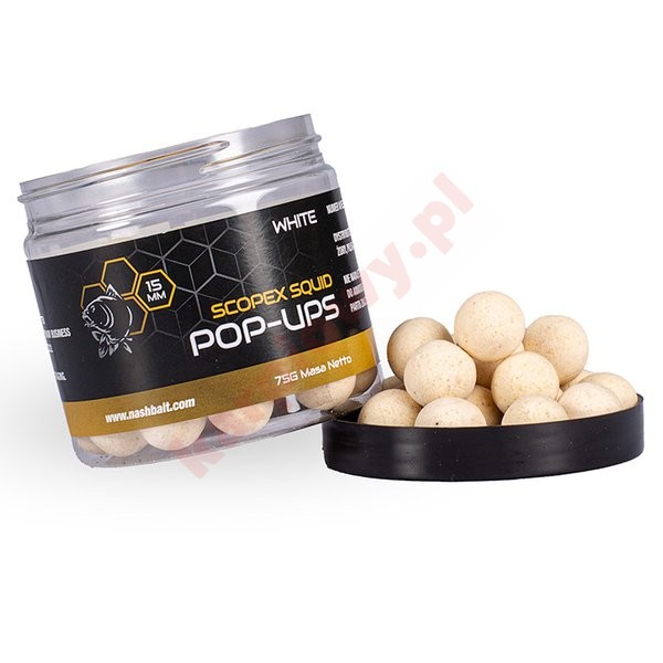 Kulki Scopex Squid Pop Ups 12mm 75g White